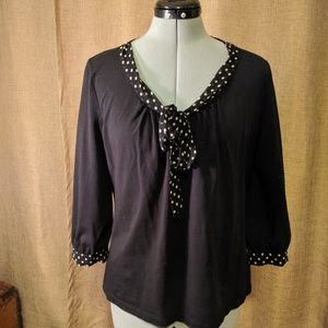 Jones New York Signature Petite - navy & white